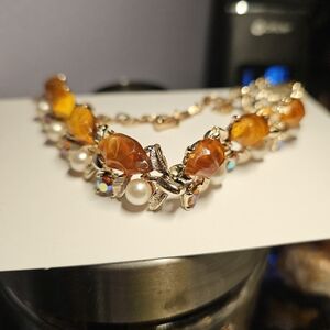 Vintage mid century choker necklace